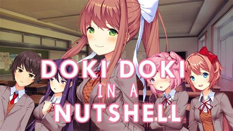 Doki Doki Literature Club In A Nutshell『ddlc Meme』 Youtube