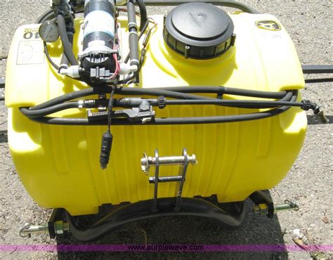 John Deere 40 Gallon Sprayer In Derby Ks Item 5027 Sold Purple Wave