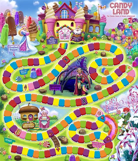 It's fun and fast but still a card game that everyone can play. 6 Best Free Printable Board Game Candyland - printablee.com