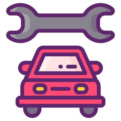 Car Parts Flaticons Lineal Color Icon