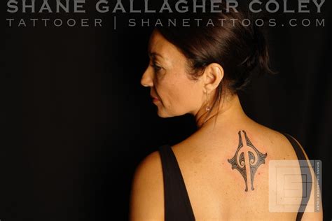 Shane Tattoos Maori Back Tattoo On Mary