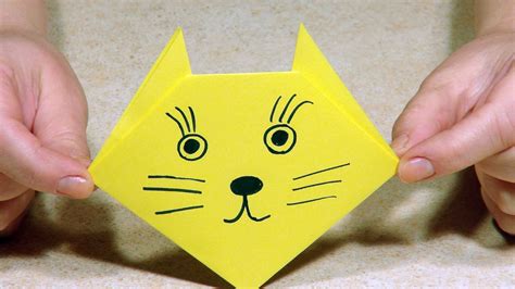 Dobradura De Gato De Papel