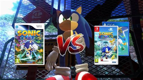 Sonic Colors 2010 Vs Sonic Colors Ultimate 2021 Gameplay Comparison