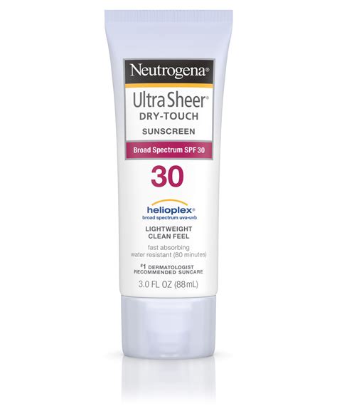 Ultra Sheer® Dry Touch Sunscreen Lotion Spf 30 Neutrogena®