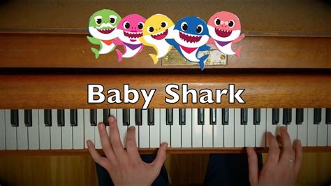 Baby Shark Piano Tutorial Youtube