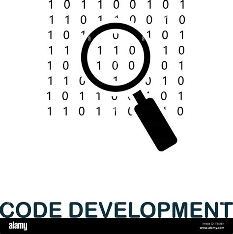 Code Development Icon Creative Element Design From Programmer Icons