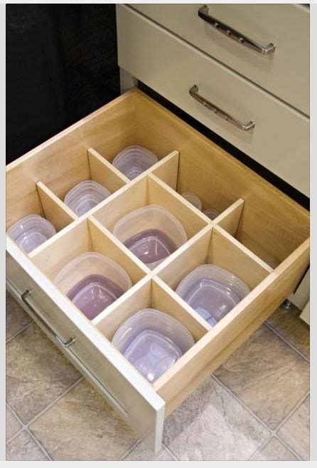 Have a junk drawer in your kitchen? 7 Tricks for Taming Your Tupperware Cabinet | Kitchen ...