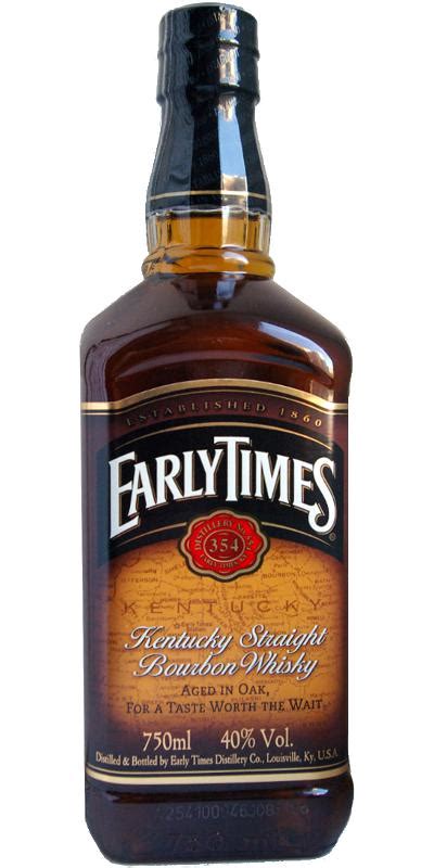 Early Times Whiskybase Ratings And Reviews For Whisky