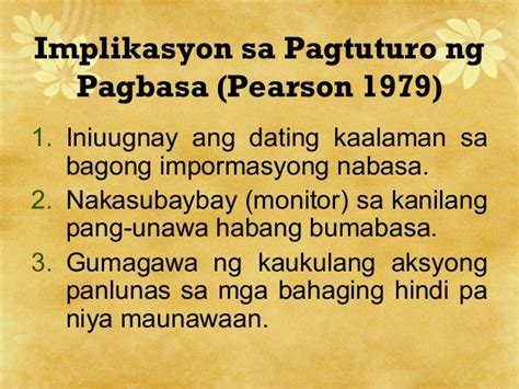 Teorya At Pananaw Sa Pagtuturo Ng Pagbasa Final