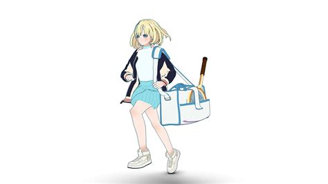 Stylized 2d Anime Character 3d Model By Keymyon D11d591 Sketchfab