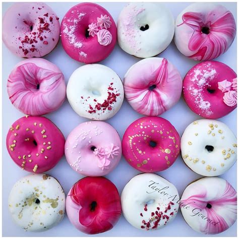 A Pretty Pink Donut Set For Claires Birthday Which Is Your