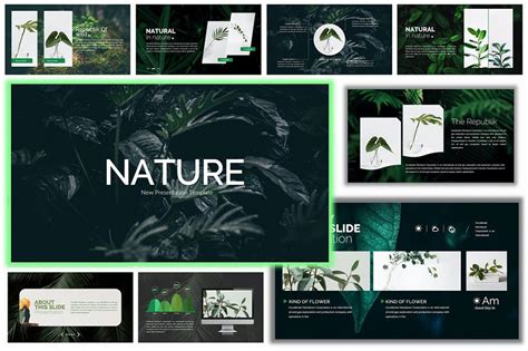 30 Best Free Nature Powerpoint Ppt Templates Spring Summer Fall Free