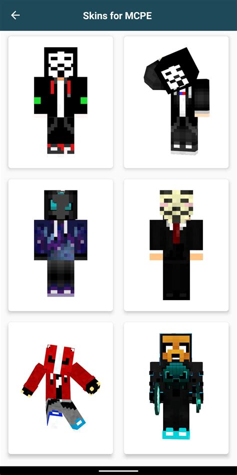 Hacker Skins For Minecraft Pe Para Android Download