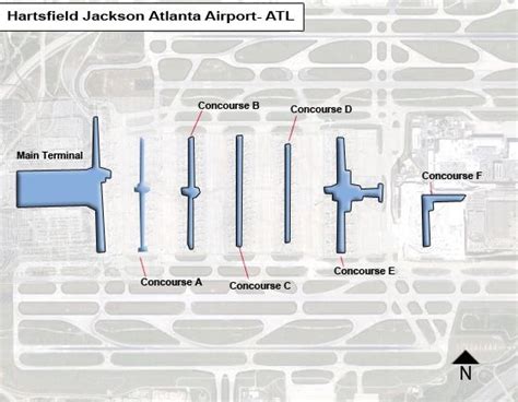 Concessions miami, llc was awarded a prime contract in the miami airport in 2005. Hartsfield Jackson Atlanta ATL Airport Terminal Map ...
