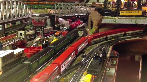 Lionel And Mth O Scale Train Layout Santiago Chile Parte