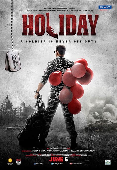 Holiday Latest Poster Akshay Kumars Upcoming Movie News