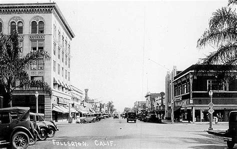 Historical Photo Of Downtown Fullerton Ca California History San