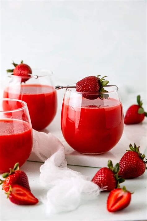 List Of 8 Strawberry Juice Recipe