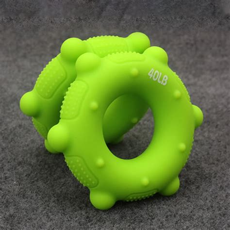 Mgaxyff Solid Silicone Hand Exerciser Squeezer Gripper For Muscle Strengthening Training Hand
