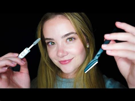 Asmr Shaving Plucking Shaping Your Eyebrows Roleplay Up Close