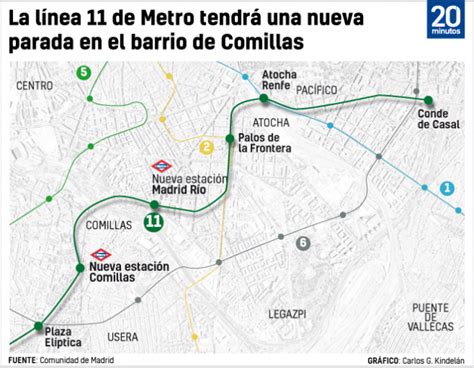 Las Obras De La Ampliación De La L11 De Metro Asoman En El Entorno De