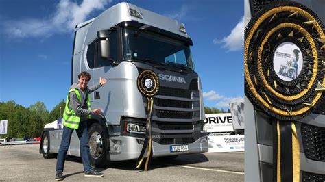 Scania Driver Competition Final Sweden Winner Get S New Truck