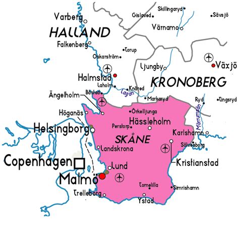 Shundan so'ng sizga karta faollashtirilgani haqida xabarnoma. Skåne Sverige Karta | Karta 2020