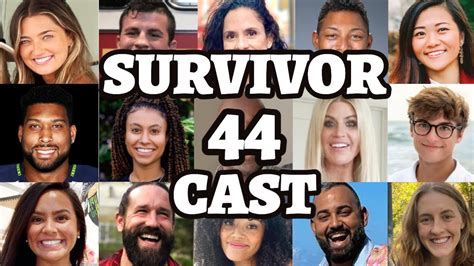 Survivor Season 44 Cast Assessment Youtube