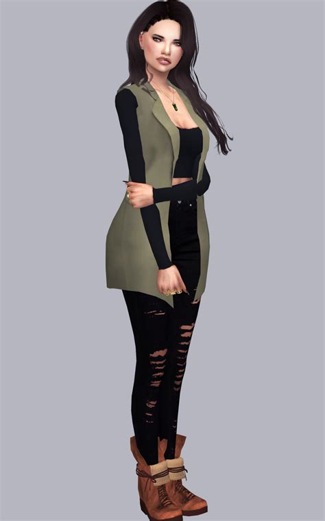 Viirinsims Lookbook 1 Top By Chisimi Here Sims 4 Cc Finds
