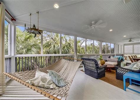Come Enjoy The Best Vacation Rental Porches On Tybee Island Georgia In