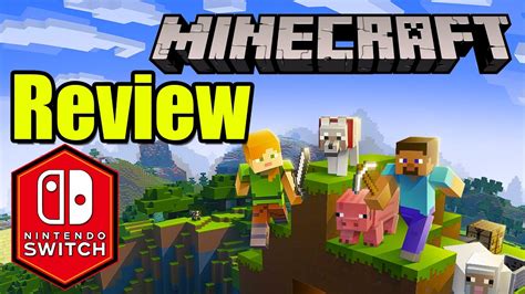 Minecraft Nintendo Switch Bedrock Gameplay Review Crossplay Aquatic