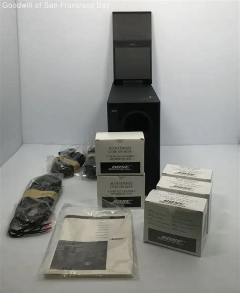 Bose Lifestyle Home Theater Speaker System Including Acoustimass My