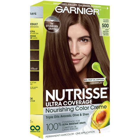 Garnier Nutrisse Ultra Coverage Nourishing Permanent Hair Color Creme For Stubborn Gray Coverage