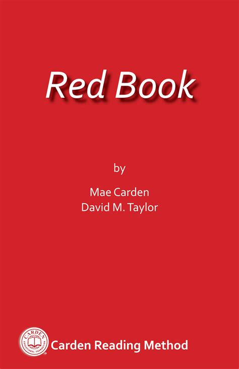 Red Book The Carden Educational Foundation