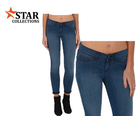 Solid Casual Wear Ladies Dark Blue Low Rise Denim Jeans At Rs 750 Piece In Coimbatore