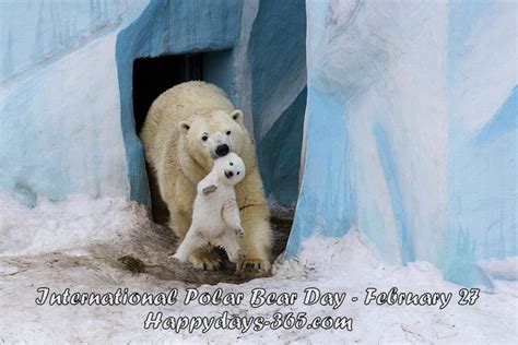 International Polar Bear Day February 27 2020 Happy Days 365