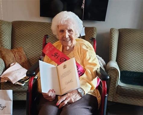 great great grandmother treated to nak d men for her 100th birthday party