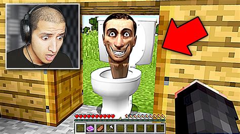 I Found Skibidi Toilet In Minecraft Scary Youtube