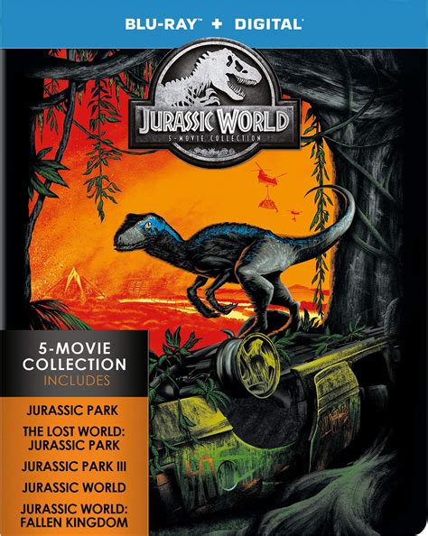 Jurassic World 5 Movie Collection Blu Ray Amazonde Dvd And Blu Ray