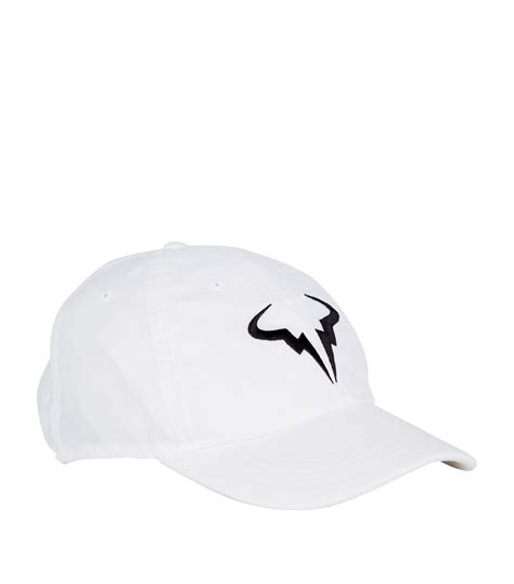 Nike Rafael Nadal Aerobill H86 Cap In White For Men Lyst
