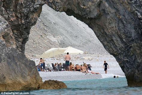 Kate Hudson Hits The Beach For Topless Sunbathing Session In Greece