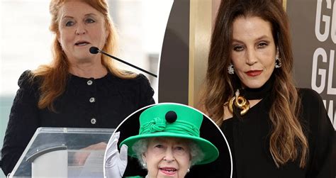 Sarah Ferguson Quotes Queen Elizabeth Ii At Lisa Marie Presleys Memorial