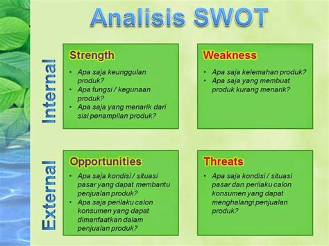 Analisis Swot Diri Sendiri Sebagai Mahasiswa Untuk Organisasi Contoh Analisis Swot Diri