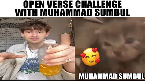 Open Verse Challenge With Muhammad Sumbul Youtube