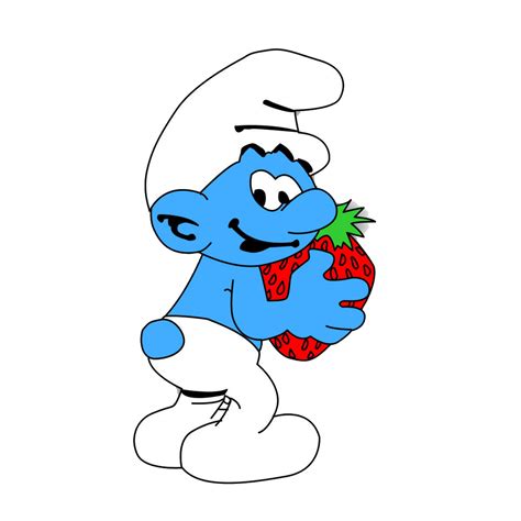 mq blue smurf smurfs cartoon sticker by qoutesforlife