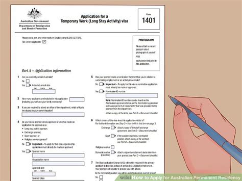 3 ways to apply for australian permanent residency wikihow