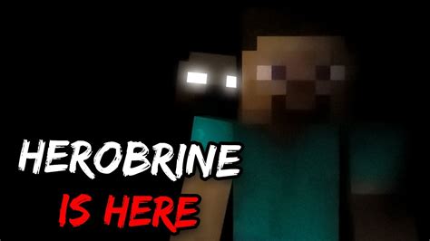 Top 10 Scary Signs Minecraft Herobrine Is In Your World Youtube