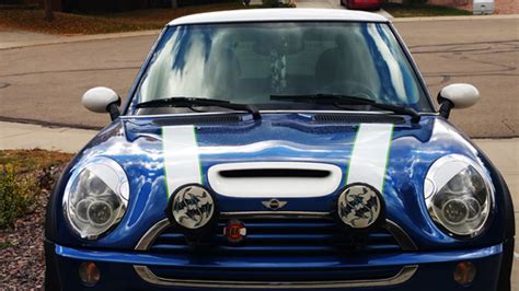 Angry Headlight Eyelid Decals For Mini Cooper 1st Gen R50 R52 R53