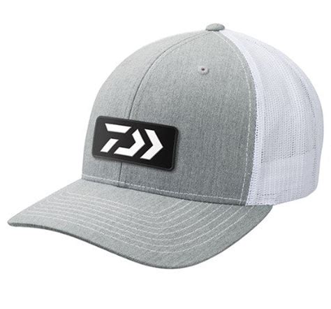 Daiwa Embroidered D Vec Colored Trucker Hats 043178013779