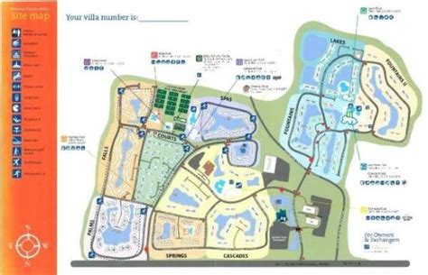 Resort Map Picture Of Sheraton Vistana Resort Villas